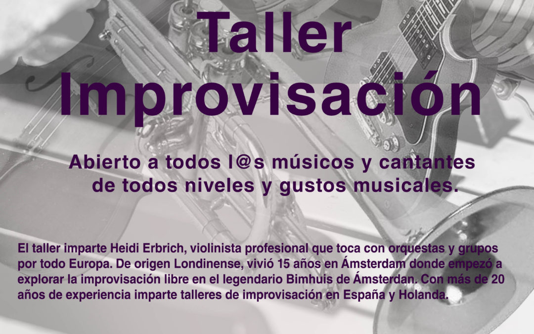 Taller de Improvisación – 25 de julio